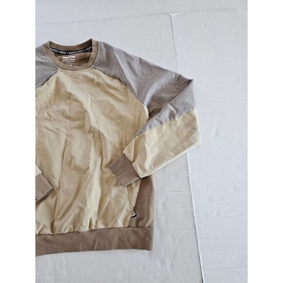 Paper Planes Men's US Size Medium Chromatic Sweatshirt Beige - Picture 11 of 11